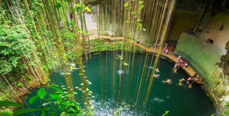 Mexico travel requirements and safety tips for cenotes.
